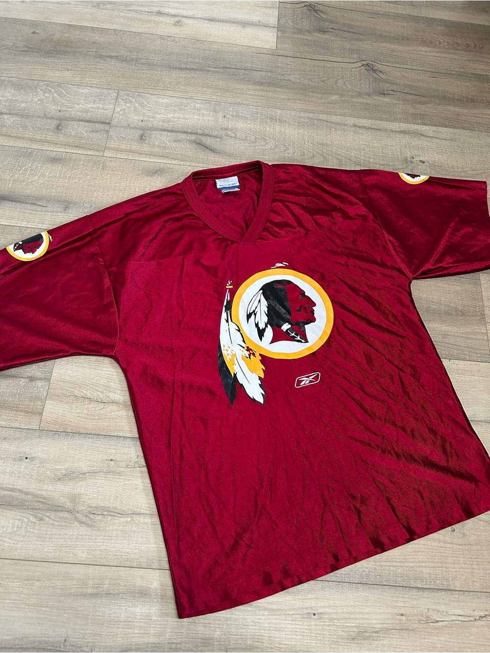 NFL Washington Redskins Team Logo Men's Jersey Shirt